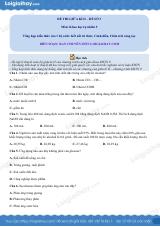 Đề thi giữa kì 2 KHTN 9 Chân trời sáng tạo - Đề số 3